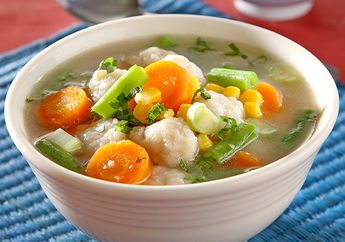 Menu Buka Puasa Enak, Resep Sop Bakso Emplung Jagung Siap Usir Lapar dalam Sekejap