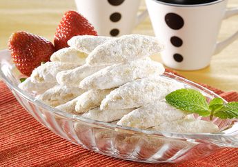 Resep Kue Lebaran yang Enak, Putri Salju Keju Ini Sempurna Lengkapi Lebaran Nanti