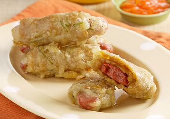 Menu Sahur Praktis Hemat, Resep Mendoan Gulung Sosis Ini Pasti Jadi Favorit Si Kecil