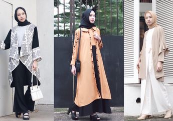 5 Referensi Outer Hijab Chic ala Selebgram Buat Tampilan Lebaran Modis