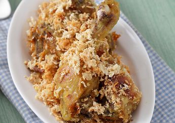 Menu Sahur Praktis Enak, Ayam Kremes Kelapa yang Kriuk-nya Bikin Lupa Diri