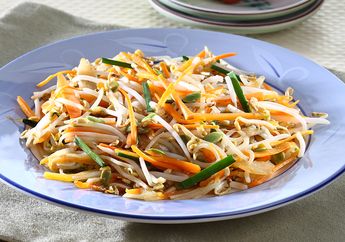 Menu Sahur Praktis Sehat, Tumis Taoge Wortel Siap Disantap Tak Sampai Setengah Jam