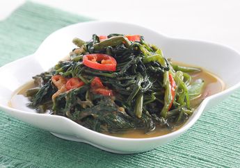 Menu Buka Puasa Praktis, Kangkung Balacan Cocok Jadi Menu Favorit Makan Malam