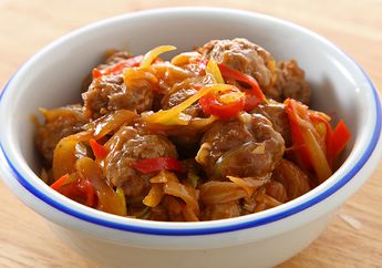 Menu Buka Puasa dan Sahur Enak dengan Resep Bola Daging Saus Padang