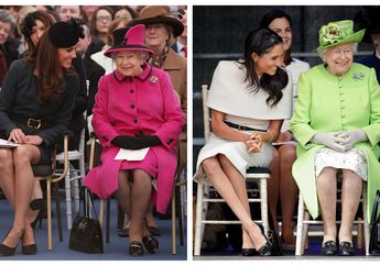 Ratu Elizabeth Ternyata Berikan Perlakuan Berbeda antara Kate Middleton dan Meghan Markle, Apa Alasannya?