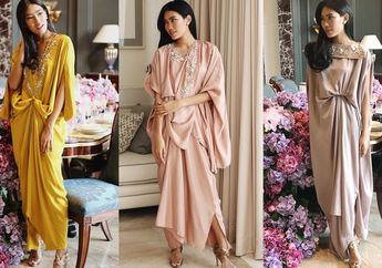 Stunning & Kekinian, Pakai 5 Kaftan Mewah ala Alika Islamadina Ini Saat Lebaran!