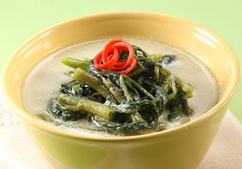 Menu Buka Puasa dan Sahur Enak, Bobor Kangkung Kencur Ini Bikin Sulit Berhenti Makan