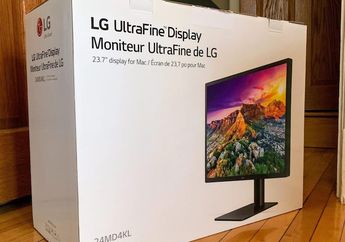 Apple Store Diam-Diam Jual Monitor LG UltraFine Ukuran 23,7 inci