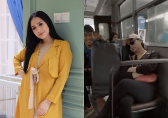 Hidup Bergelimang Harta, Nagita Slavina Rela Naik Metromini Sampai Ketiduran