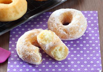 Menu Takjil Buka Puasa Gorengan, Donat Tepung Kentang Ini Empuknya Memang Juara