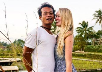 Rayakan Idul Fitri di Kampung Halaman Nur Khamid, Polly Alexandria Rela Jalan Kaki saat Malam Takbiran dan Sangat Ramah pada Warga Sekitar!