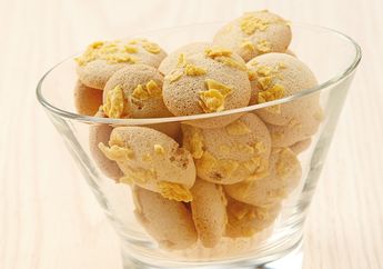 Kue Kering Lebaran 2019 dengan Resep Cornflake Egg Drop Ini Bikin Tamu Langsung Rebutan