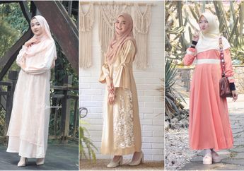 5 Dress Hijabers Warna Pastel yang Manis & Ayu Untuk Lebaran!