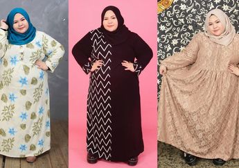 Rekomendasi 5 Gamis Syar'i Modis untuk Cewek Tubuh Gemuk ala Selebgram