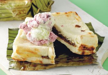 Resep Roti Bakar Daun Es Teler Enak, Camilan Unik yang Gampang Dibuat