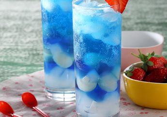 Resep Es Jeli Biru Enak dan Segar, Pilihan Menu Takjil Buka Puasa yang Langsung Hilangkan Dahaga