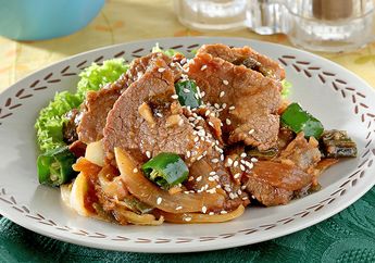 Menu Sahur Praktis Sederhana dengan Sepiring Resep Daging Teriyaki Wijen