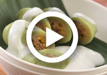 (Video) Resep Pisang Ijo, Manis dan Legitnya Engga Ada Yang Ngalahin!