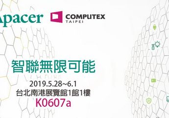 Apacer Pamerkan Produk dan Layanan berbasis IoT di Computex 2019