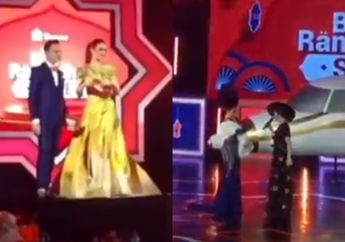 Syahrini Semangat Bahas Masakin Suami, Begini Wajah Luna Maya yang Panggungnya Berhadapan dengan Incess