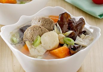 Resep Sup Bakso Kembang Tahu Enak dan Hangat yang Bisa Bikin Tubuh Kembali Rileks