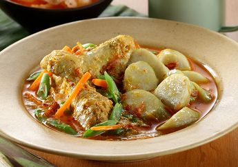 Resep Lontong Kari Enak Bikin Seiisi Rumah Rela Bangun Pagi saat Lebaran