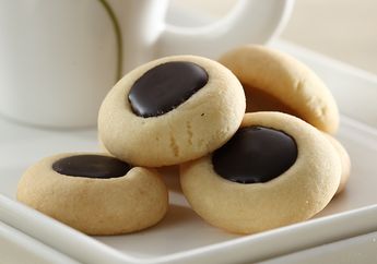 Kue Kering Lebaran 2019, Resep Chocolate Thumbprint Memang Pas untuk Suguhan Di Hari Raya