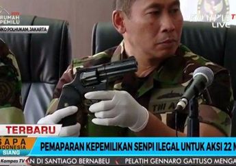 Tajudin, Salah Satu Eksekutor Pembunuh Tokoh Nasional yang Kuasai Berbagai Jenis Senjata Api Rakitan