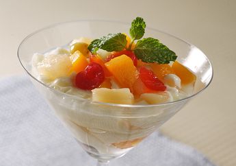 Resep Puding Saus Cocktail Enak, Camilan dan Dessert Yang Segarnya Bikin Lupa Diri