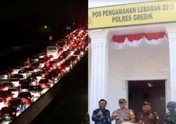 Melirik Pos Polisi Megah Bak Istana Negara, Andalan Polres Gresik Jaga Keamanan Arus Mudik Lebaran 2019