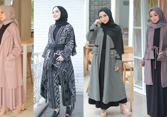 4 Model Outer Warna Netral untuk Gaya Hijaber Modis Saat Lebaran!