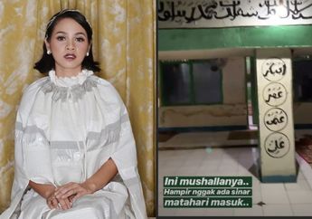 Sambangi Warga di Kolong Jembatan, Andien Aisyah Tunjukkan Kondisi Musala yang Gelap Tanpa Bisa Ditembus Sinar Matahari