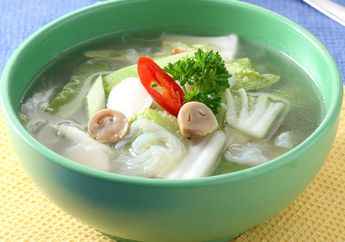 Resep Sup Sawi Putih Berkuah Gurih dan Segar ini Ternyata Enak Banget Rasanya