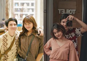 Amel Carla Menemani Pacar Endy Arfian yang Datang di Premier Film ‘Ghost Writer’
