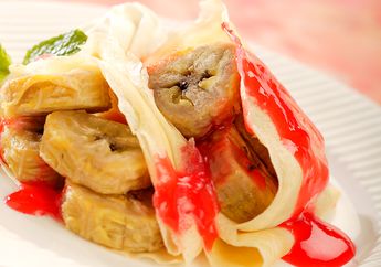 Resep Crepe Isi Pisang Enak Ini Siap Bikin Akhir Pekan Lebih Berwarna