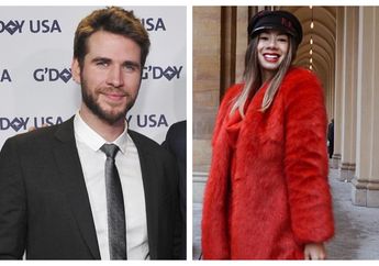 Liburan di Bali Pakai Sandal Jepit, Liam Hemsworth Tak Menolak Ajakan Foto Bareng Jennifer Bachdim