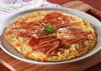 Resep Pizza Mi Enak dan Gampang Dibuat untuk Sarapan Hari Ini