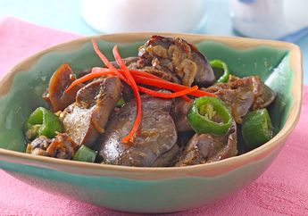 Sajikan Resep Hati Ampela Masak Cabai Hijau Lezat Untuk Makan Siang Keluarga
