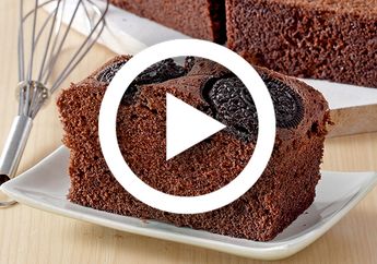 (Video) Tanpa Oven, Resep Brownies Kukus Oreo Mudah Dibuat Siapa Saja