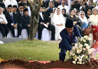 Deretan Foto Prosesi Pemakaman Jenazah Ibu Ani Yudhoyono di Taman Makam Pahlawan Kalibata