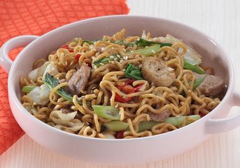 Resep Mi Goreng Bakso Ngohiong Sederhana, Simak 4 Langkah Mudah Membuatnya