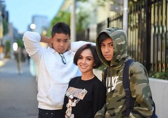 Kompaknya 2 Putra Yuni Shara, Cavin dan Cello yang Sudah Remaja Beranjak Dewasa!