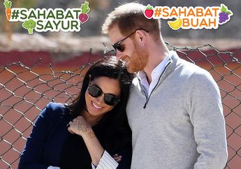 Jadi #SahabatSayur dan #SahabatBuah, Ini Rahasia Meghan Markle Selalu Bugar dan Awet Muda