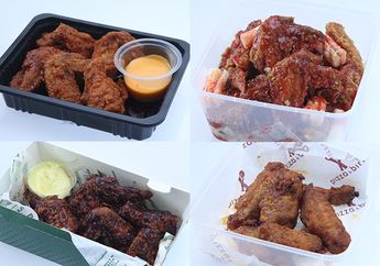 Spesial Saji-Sedap, Review Chicken Wings BBQ Paling Enak dari 4 Gerai Fast Food Favorit