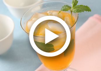 (Video) Resep Orange Minty Squash, Dingin Luar Dalam yang Bikin Semangat