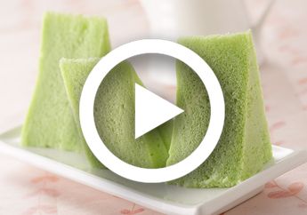 (Video) Resep Bolu Pandan Kukus Paling Enak, Bikinnya Gampang Banget!