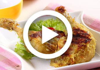 (Video) Resep Ayam Bakar Kelapa Kemangi, Wanginya Menggoda Banget!