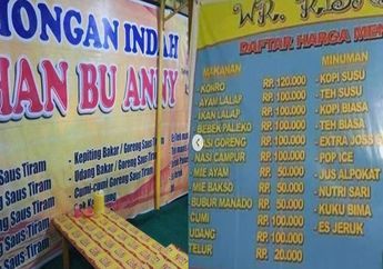 Setelah Warung Bu Anny, Viral Warung Kaki Lima Jual Sepiring Nasi Goreng 100 Ribu!