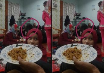 Bikin Syok, Satu Keluarga Ini Geger Karena Sadar Ada Penampakan Mirip Kuntilanak Saat Sedang Kumpul Makan Lebaran!