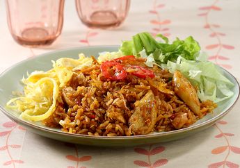 Resep Nasi Goreng Jawa Otak-Otak Enak, Sarapan Nikmat Akhir Pekan
